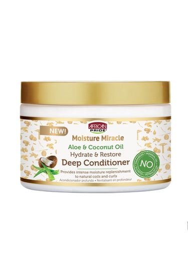 AFRICAN PRIDE Aloe & Coconut Oil Deep Conditioner (12 oz)
Sareya Beauty Supply Store
Beauty Supply store